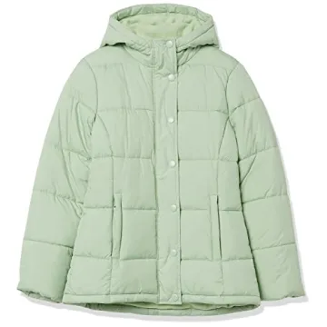 Amazon Essentials Hooded Puffer Coat for Winter Warmth