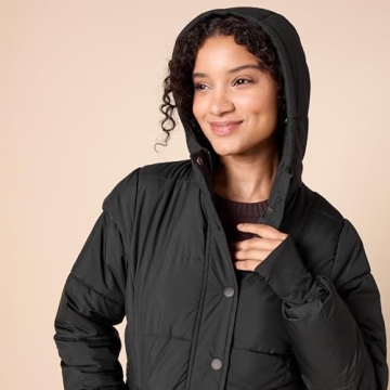 Amazon Essentials Hooded Puffer Coat for Winter Warmth