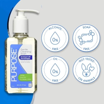 Purpose Gentle Cleansing Wash for Sensitive Skin 6oz