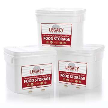 Gluten-Free Food Storage - 360 Large Servings - 81 Lbs - Legacy Emergency Preparedness Supplies - Lo...