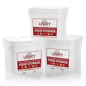 Gluten-Free Food Storage - 360 Large Servings - 81 Lbs - Legacy Emergency Preparedness Supplies - Lo...