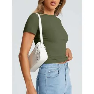 Shop Trendy Queen Womens Basic T Shirts Summer 2025