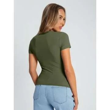 Shop Trendy Queen Womens Basic T Shirts Summer 2025