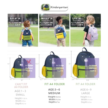 Kids Backpacks For Kindergarten & Elementary School