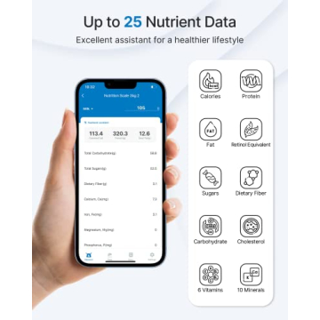 Smart Food Scale with Large VA Display by RENPHO