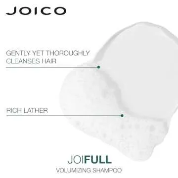 Joico JoiFULL Volumizing Shampoo & Conditioner Set | Plush & Long-Lasting Fullness | Boost Shine | For Fine/Thin Hair