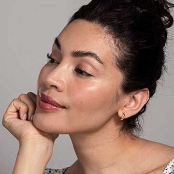 PAVOI 18K Gold Plated Sterling Silver Post Huggie and Small Hoop Earrings - Earrings for Women (Yellow Gold Vermeil)