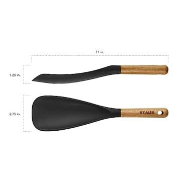 STAUB Silicone Spatula Spoon for Cooking and Serving