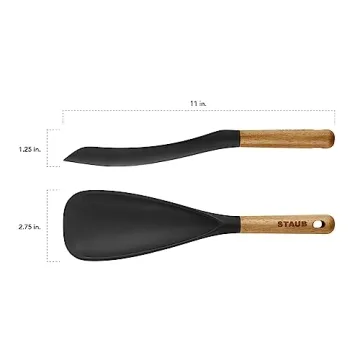 STAUB Silicone Spatula Spoon for Cooking and Serving