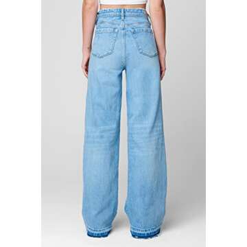 [BLANKNYC] Women's Stylish Rib Cage Jeans - Comfort Meets Trend