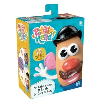 Potato Head Classic Toy for Kids, 13 Durable Parts