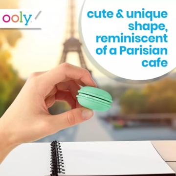 OOLY Vanilla-Scented Macaron Erasers - Fun for All Ages