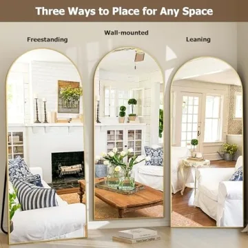 Gorgeous 34x76 Arched Full-Length Mirror for Any Room