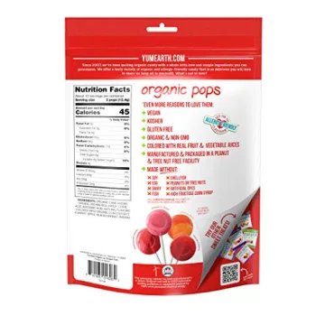 YumEarth Organic Lollipops - Healthy Fruity Treats for Everyone
