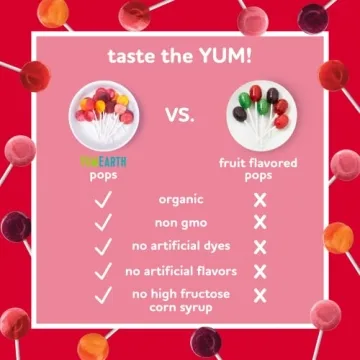 YumEarth Organic Lollipops - Healthy Fruity Treats for Everyone