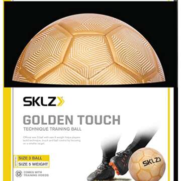 SKLZ Golden Touch Weighted Soccer Training Ball