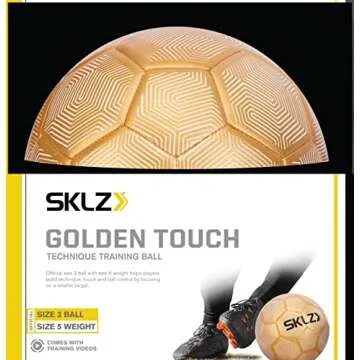 SKLZ Golden Touch Weighted Soccer Training Ball
