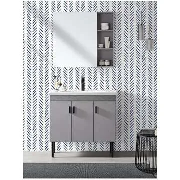 HAOKHOME Boho Peel and Stick Wallpaper for Easy Home Decor