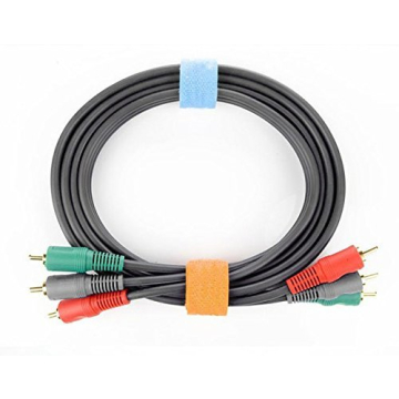 Pasow Reusable Cable Ties Organize Wires Cables 7 Inch Black