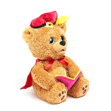 Cuddle Barn Sir Barrington Storyteller Bear Plush Toy