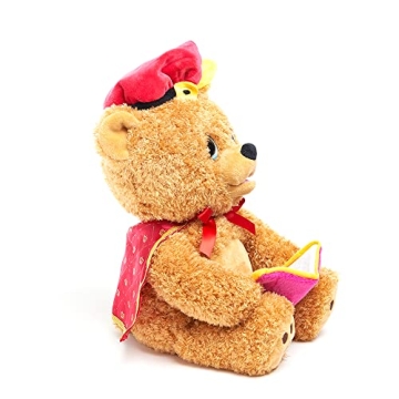 Cuddle Barn Sir Barrington Storyteller Bear Plush Toy