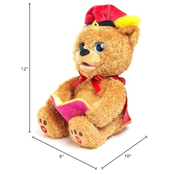 Cuddle Barn Sir Barrington Storyteller Bear Plush Toy