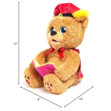 Cuddle Barn Sir Barrington Storyteller Bear Plush Toy