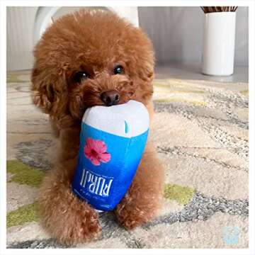 Furji Dog Toy - Unique Squeaky Plush Gift for Dogs