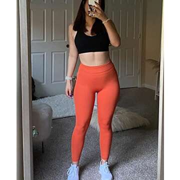 TomTiger Women's Workout Leggings That Lift and Shape