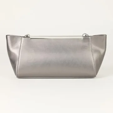 Stylish Drop Women’s Harlei Framed Clutch in Gunmetal
