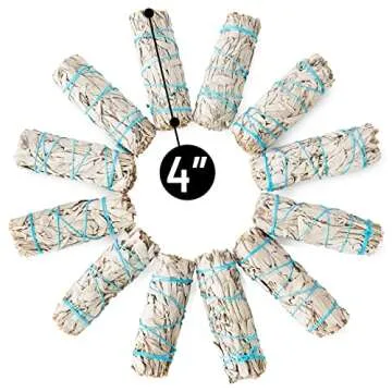JL Local White Sage Smudge Sticks Bundles Gift Set - California Sage - Smudging & Cleansing Wands (2 Pack)