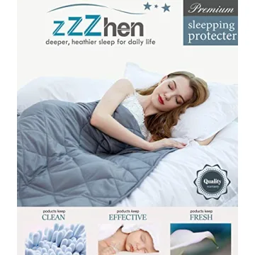 ZZZhen Weighted Blanket - Premium Comfort for Sleep Enhancement