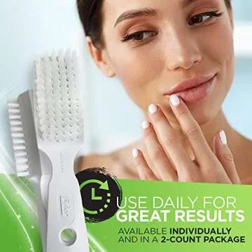 Fuller Brush Hand 'N Nail Brush – Break & Odor Resistant Fingernail & Toenail Cleaner – for Everyday Grooming & Cleaning Finger Nails, Toe Nails, Cuticles, Hands (2 Pack)