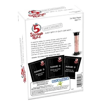 5 Second Rule Uncensored - Fun Adult Card Game