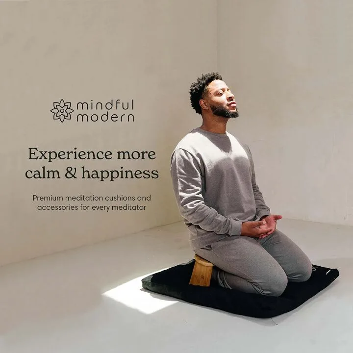 Zabuton Meditation Mat for Support and Comfort