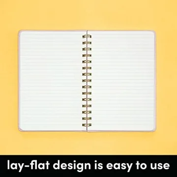 Stylish PAPERAGE Spiral Journal with Durable Cover, 160 Pages