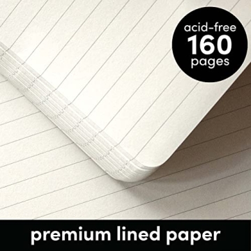 Stylish PAPERAGE Spiral Journal with Durable Cover, 160 Pages