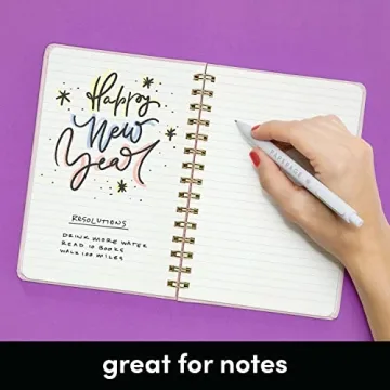 Stylish PAPERAGE Spiral Journal with Durable Cover, 160 Pages