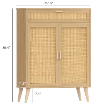 Rovaurx Accent Floor Storage Cabinet: Elegant & Functional Storage