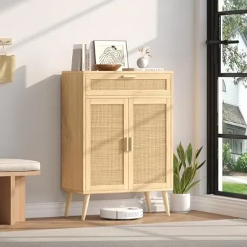 Rovaurx Accent Floor Storage Cabinet: Elegant & Functional Storage