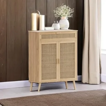 Rovaurx Accent Floor Storage Cabinet: Elegant & Functional Storage