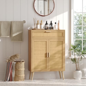 Rovaurx Accent Floor Storage Cabinet: Elegant & Functional Storage