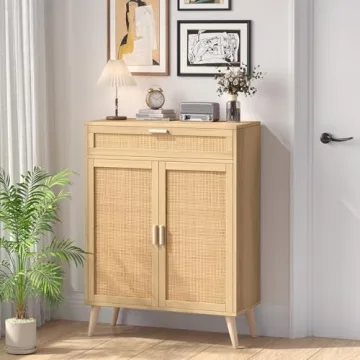 Rovaurx Accent Floor Storage Cabinet: Elegant & Functional Storage
