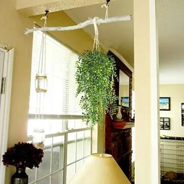 HOGADO Artificial Ivy Hanging Vines - Set of 2 Greenery Plants Decor