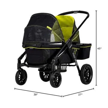 Evenflo Pivot Xplore All-Terrain Stroller Wagon - Wayfarer Black