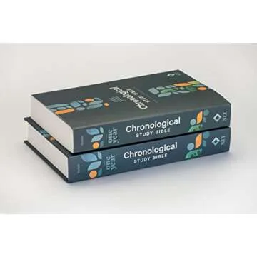NLT One Year Chronological Study Bible (Softcover)