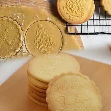 Personalized Cookie Stamp for Unique Holiday Baking