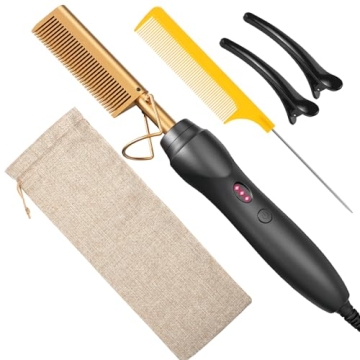 Buy Hot Comb Hair Straightener for Easy Hair Styling at Home