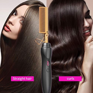 Buy Hot Comb Hair Straightener for Easy Hair Styling at Home