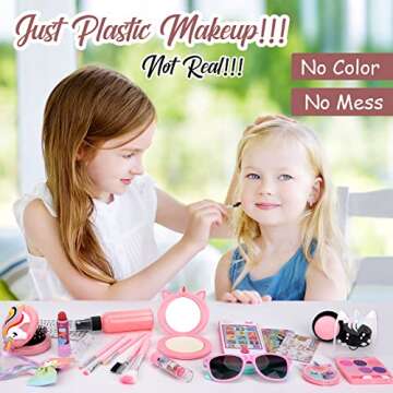 Little Girls Pretend Makeup Kit and Purse